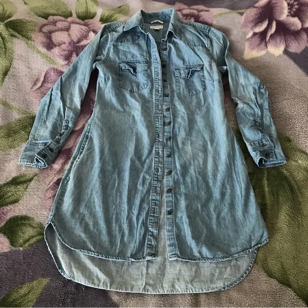Merona Denim Shirt Dress